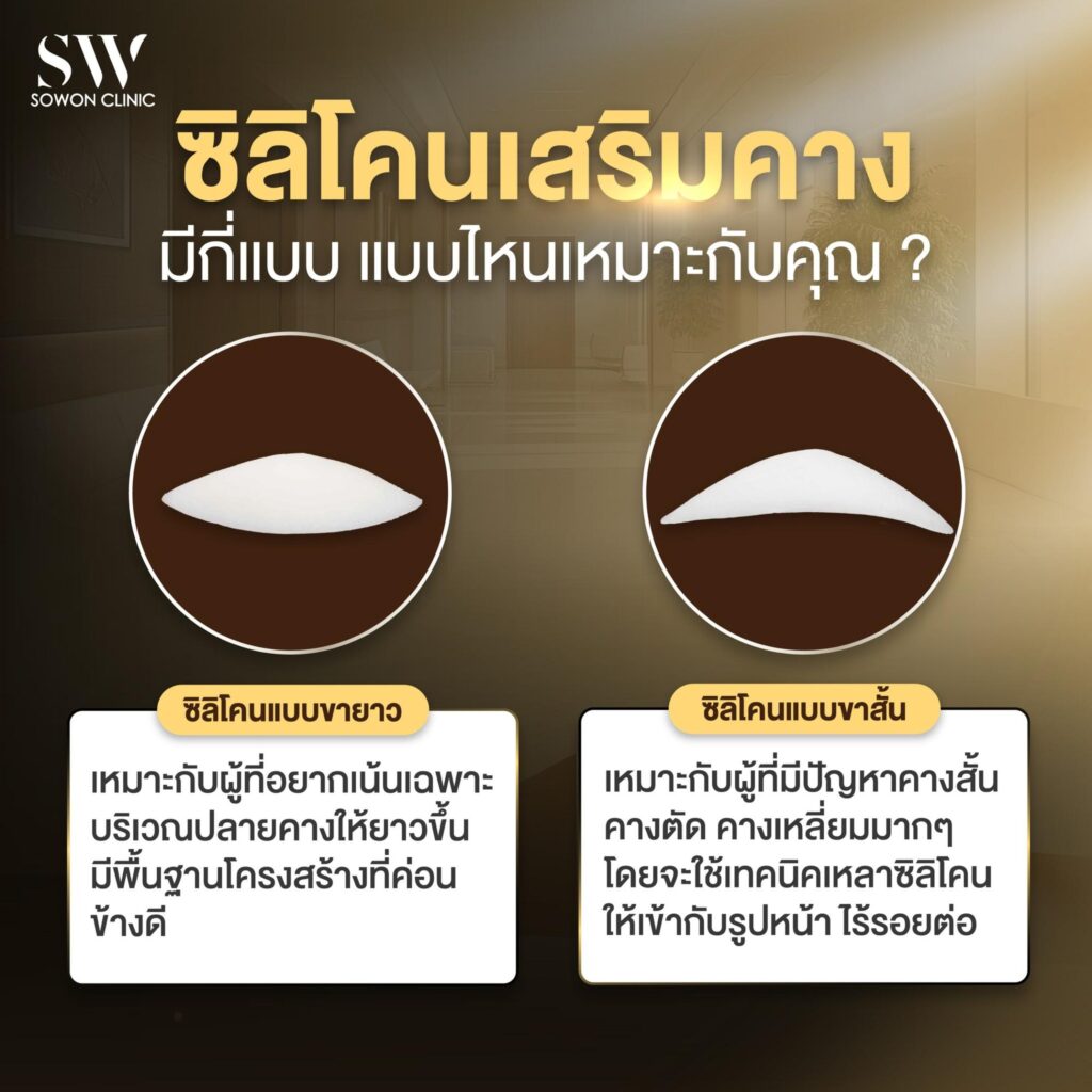 ซิลิโคนคาง“ขาสั้น” และ “ขายาว” ต่างกันยังไง