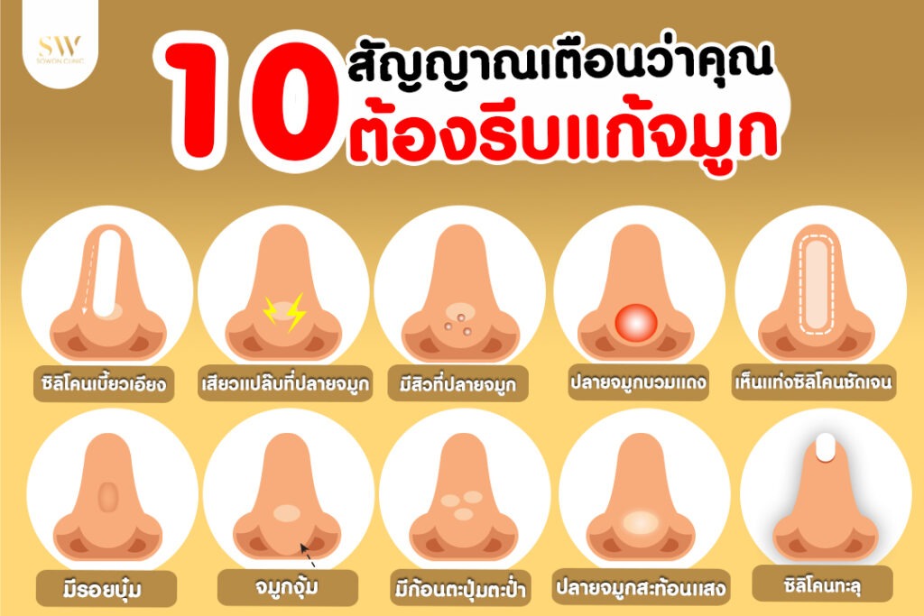 แก้จมูกที่ไหนดี ? ให้จมูกพังกลับมาปังกว่าเดิม !