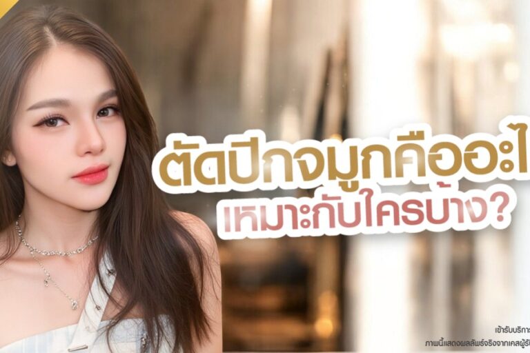 ตัดปีกจมูก