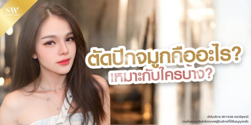 ตัดปีกจมูก